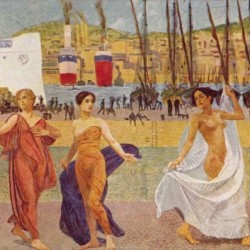 A group of women dancing